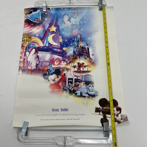 Vintage 90s 00s Movie Poster Lot Disney Pocahontas Jurassic Park III 100 Years