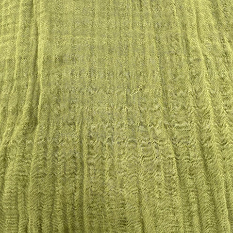 NWT Anthropologie Green Kallie Flowy Gauze Tiered Tunic Dress Women's L