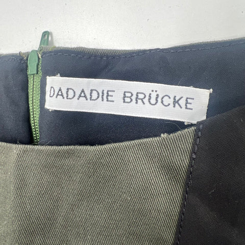 Dadadie Brücke Green Black Tank Top Blouse Structured Women's Small?