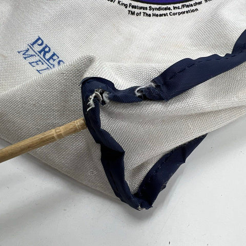 Vintage 90s Betty Boop Luv-A-Nurse White Canvas Tote Bag Prestige Medical