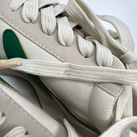 Dolce Vita Braiden Off White Green Lifestyle Sneakers Women's Size 9