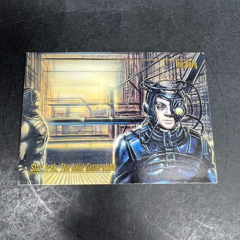 1993 SkyBox Star Trek Master Series 6 Card Lot Worf Uhura Scotty Borg