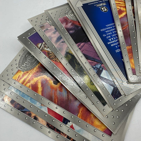 Superman SkyBox Trading Card Lot The Man of Steel Platinum Series Approx 25