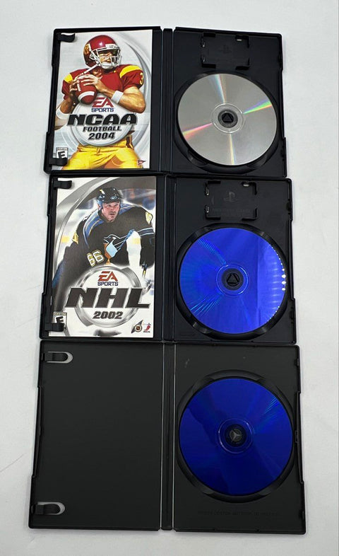 Madden 2005 NCAA 2004 9 Game Lot Sony PlayStation 2 PS2 Not Tested Sold As-Is