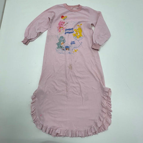 Vintage 80s Care Bears Pink Sweet Dreams Graphic Sleep Sack Bunting Kids