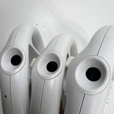 Official Nintendo Wii Wheel Lot of 7 Attachments Mario Kart Nerf Black Blue