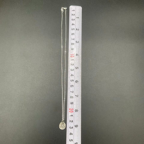 Lisa Leonard Designs Follow the Star Pendant Necklace Pewter Silver Tone 18"