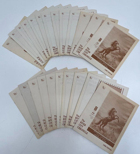 Vintage River City Rodeo Roundup Lot 1988-2006 Programs Primer Newspaper