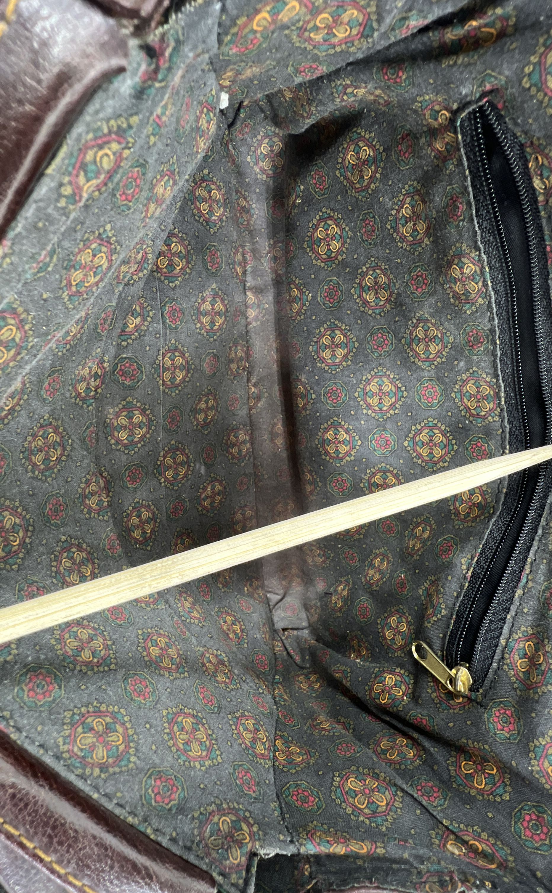 Vintage 80s Polo Player Logo Brown Black Satchel Crossbody Bag Gold Hardware