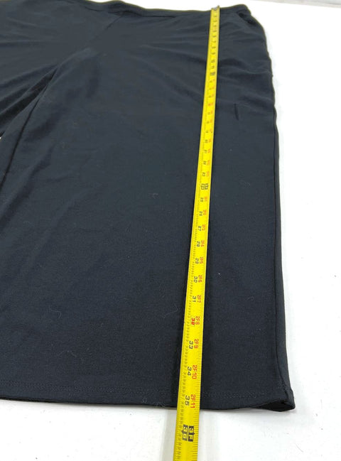 J.Jill Black Wearever Wide Leg Cropped Pants Women's L NWT