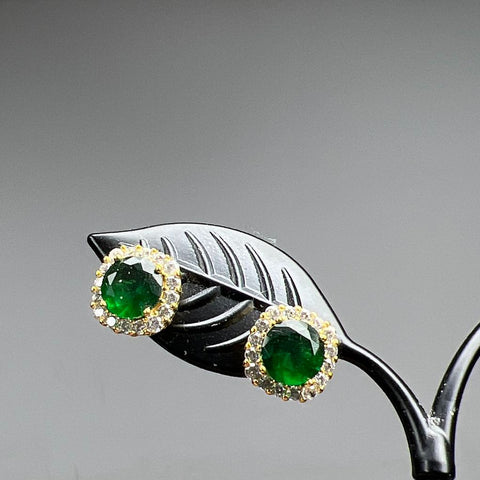 4 Pair 925 Sterling Silver Gold tone Earrings Lot 11.59g