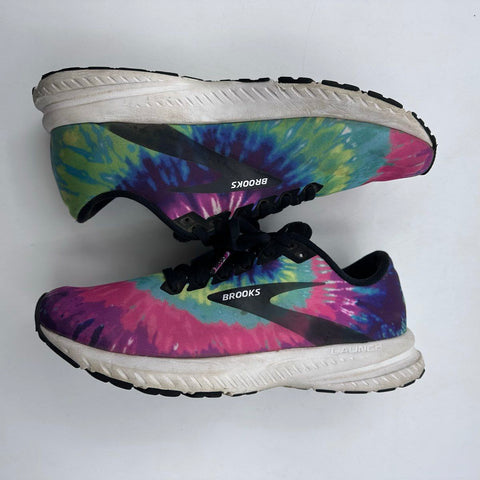 Brooks Launch 7 Rock 'n' Roll Marathon Series Tie-Dye Running Shoes Size 10