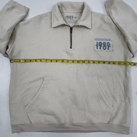 Taylor Swift Women's 1989 Taylor's Version Wonderland Quarter Zip Pullover XS