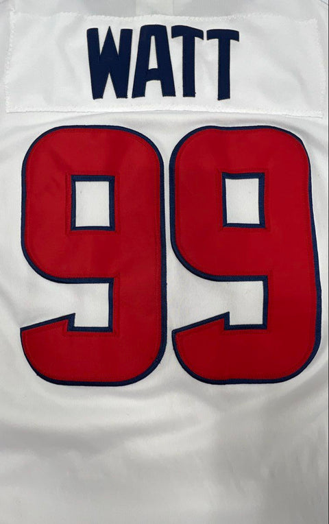 Nike Men's Houston Texans J.J. Watt 99 On Field Jersey White Sz M
