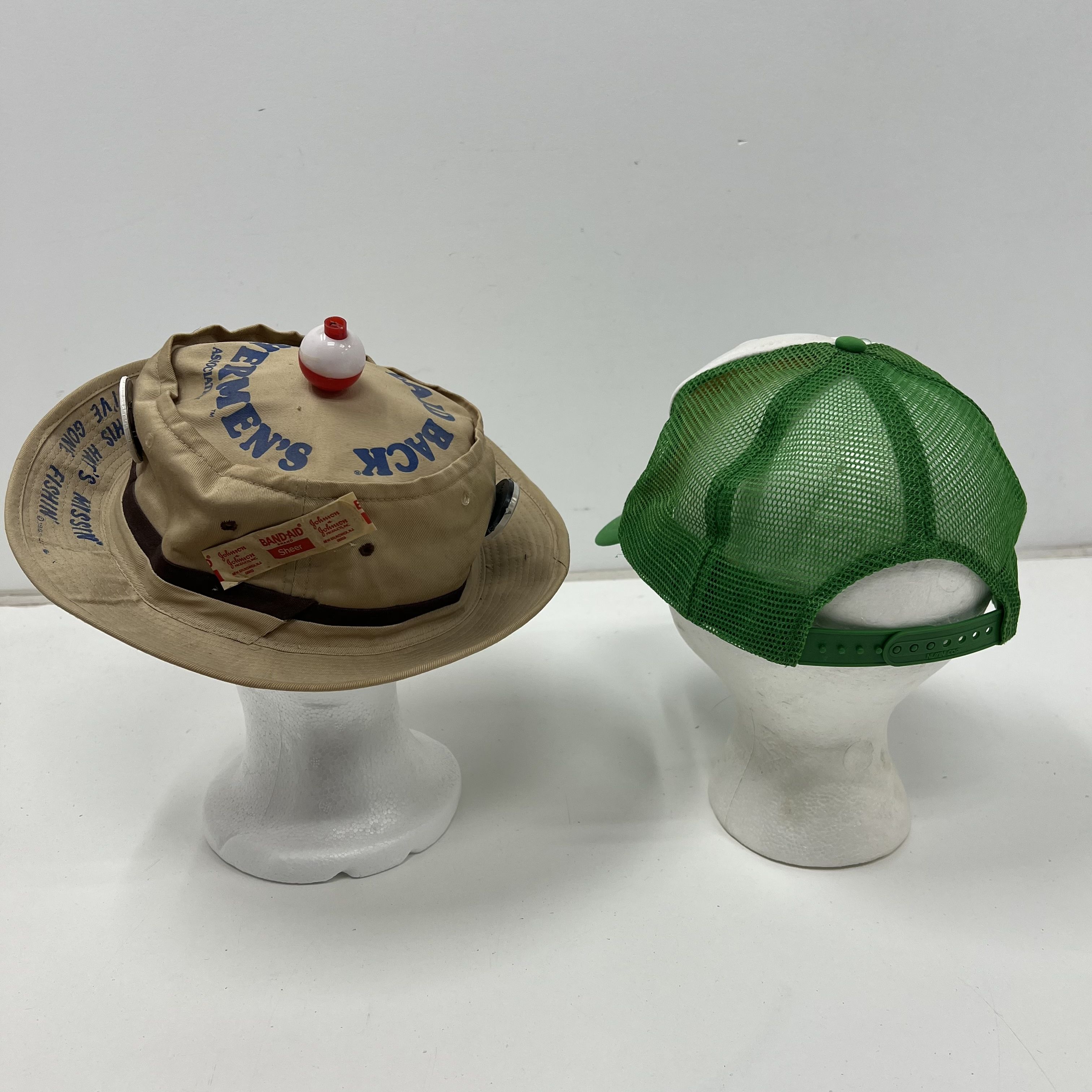 Vintage Lot of 7 Trucker Hats Snapback John Deere I-70 Series Bucket Hat