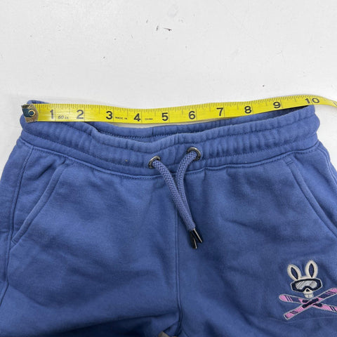 Psycho Bunny Boys Blue Ski Logo Hoodie and Joggers Sweatpants Set Size 5-6