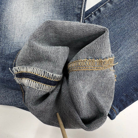 NWT Buffalo David Bitton Men's Slim Ash Stretch Jeans Blue Wash Size 34x34