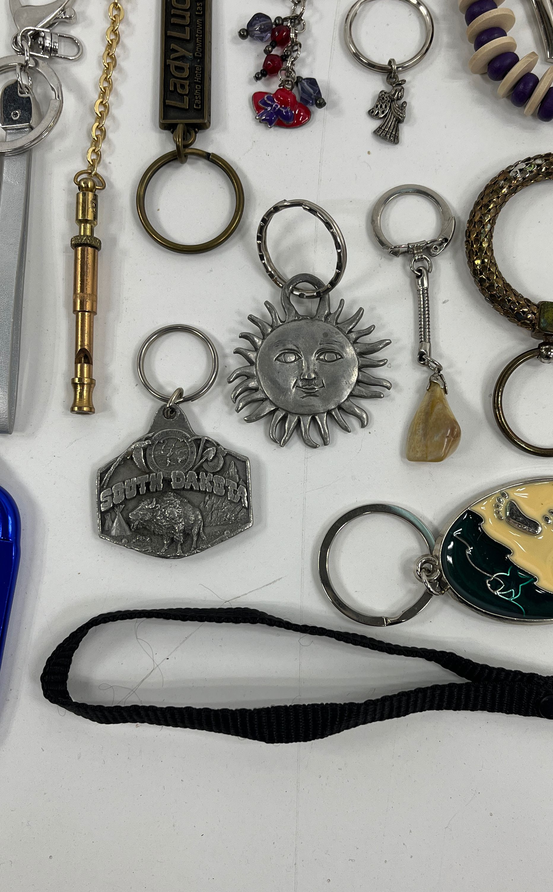 Assorted Keychain Lot Mixed Styles Various Sizes Themes Uses