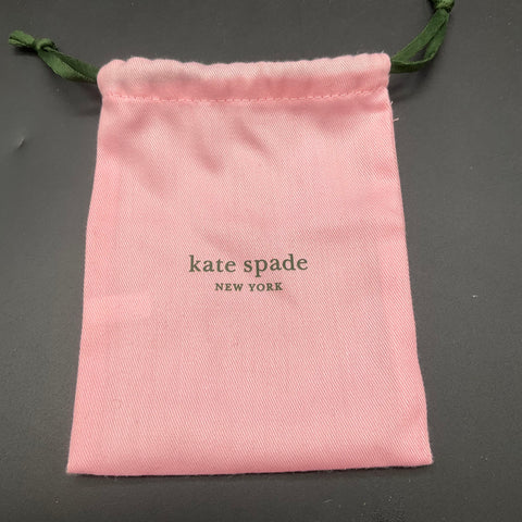 Kate Spade New York Blushing Blooms Red Pink Enamel Floral Statement Necklace