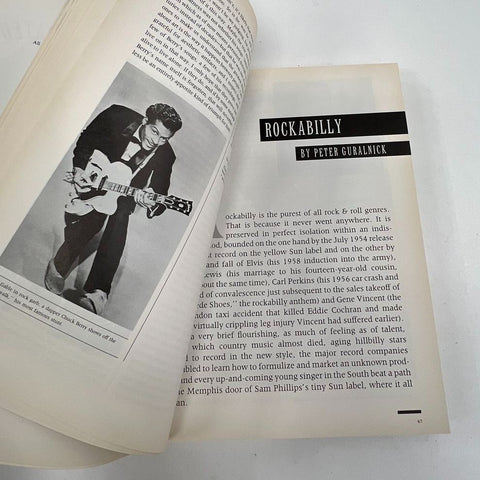 Lot of 2 Rock & Roll History Books Rolling Stone Illustrated & Revealed VTG 90s