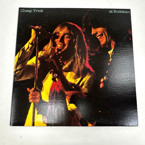 Cheap Trick LP Lot In Color at Budokan Classic Rock 1970s Epic 2 Records