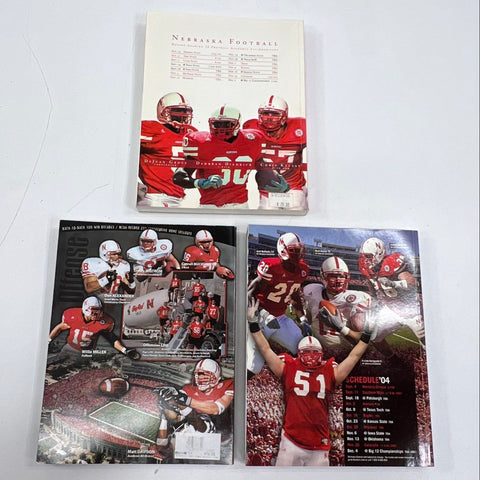 Nebraska Huskers Football Media Guide Lot 1990s 2000s + Championship Newspapers