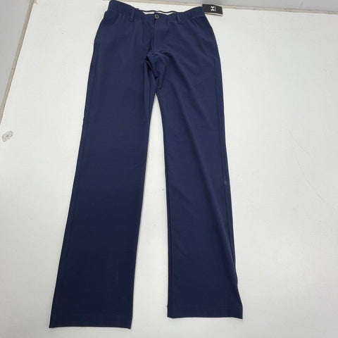 Under Armour Men's UA Drive Academy Navy Straight Leg Golf Pants Size 32x34 NWT