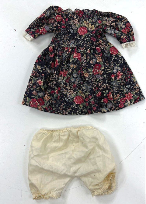 Vintage 80s 90s Lot of Handmade Doll Clothes Dresses Prairie Calico Outfits