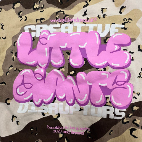 Little Giants Camo Creative Disruptors Graphic Hoodie Kids Size 11-12