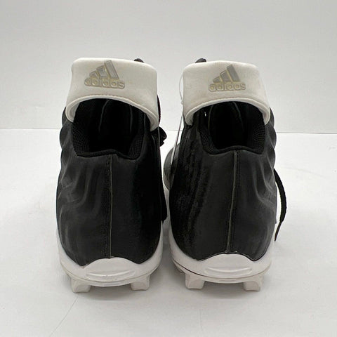 Nike Cleats Black White Mid Football Cleats Size 15 DS