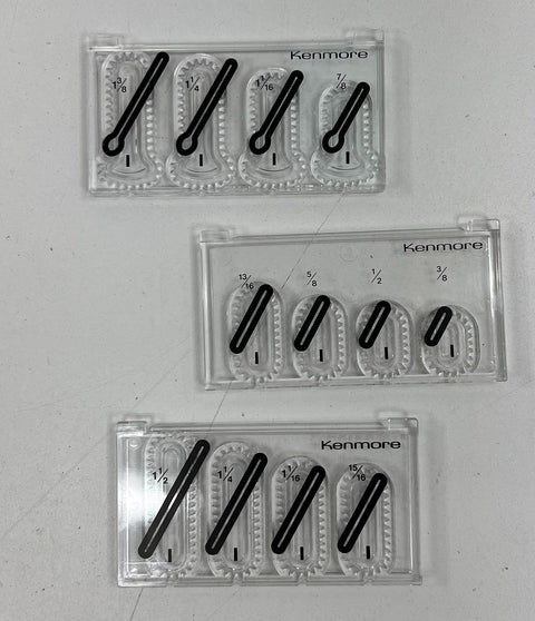 Kenmore Buttonholer Sewing Machine Attachment 213702016 w/ Templates In Box