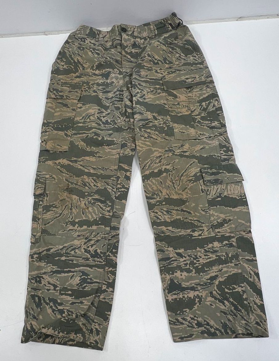 US Air Force ABU Digital Tiger Stripe Camo Cargo Pants Lot of 2 Men's 34S