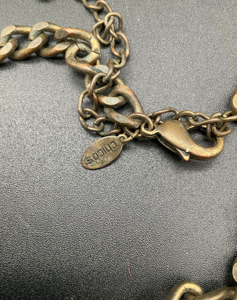 J Crew Chicos Liz Claiborne Faux Tortoiseshell Tigereye Jewelry Lot of 12