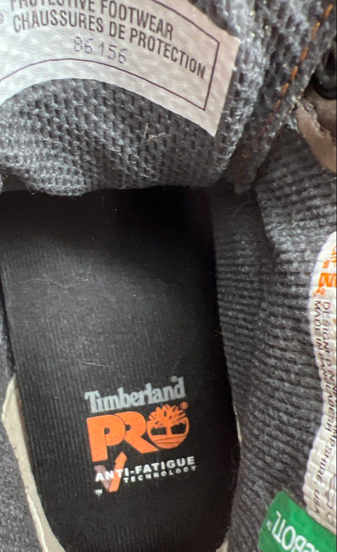 Timberland PRO Boondock Steel Toe Waterproof Brown Work Boots Men's Size 9.5 W