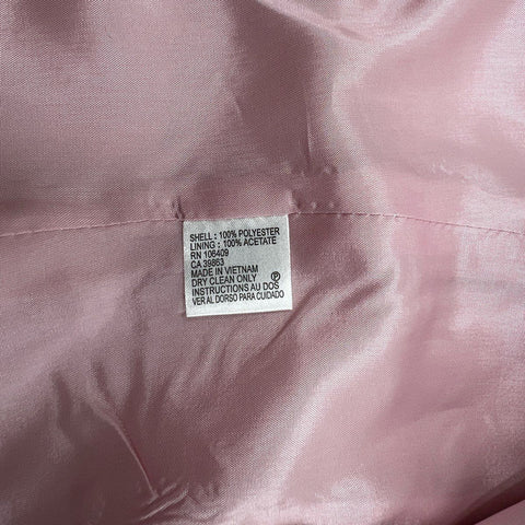 Tahari Luxe Women's Pink Amour Brianna Shawl Lapel Jacket Blazer NWT Sz 8P
