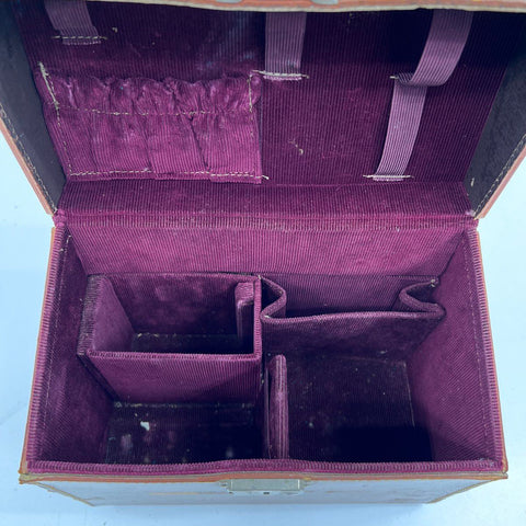 Vintage Polaroid Folding Land Camera With BC Flash and Case Untested Lot