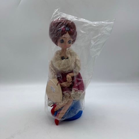 Vintage Ace Shoji Musical Fashion Doll Japan Revolving Doll Tested 14" With Box