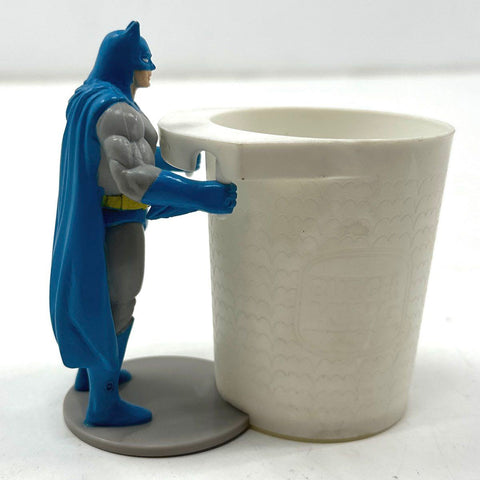 Burger King DC Super Heroes Cup Lot 4 Pieces Batman Superman Wonder Woman 2003