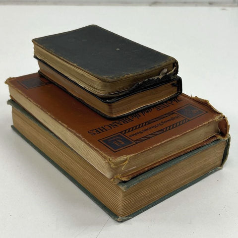 The Master Christian + 4 Antique Book Lot 1903-1940s Religious Novel Prayer
