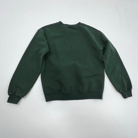 Obey Men's Green Graphic Crewneck Sweatshirt Streetwear Tapestry Logo Size S