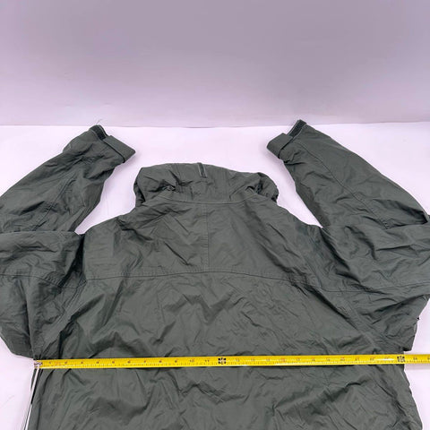 Vintage 90s L.L. Bean Hooded Fleece Lined Full Zip Jacket Sz L