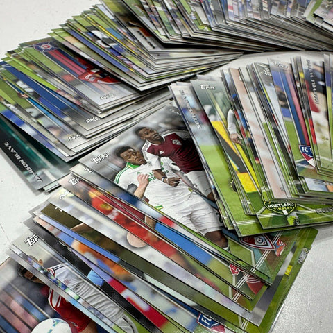Soccer Card Lot 2010s Topps MLS Approximately 100 Cards See Photos