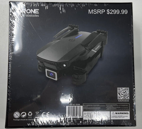 SMS 65088 Foldable Drone 4K Camera Obstacle Avoidance New Factory Sealed