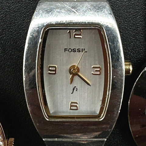 Fossil Womens Watch Lot of 4 ES-2001 ES-3226 ES-9382 ES-8938 Stainless Steel