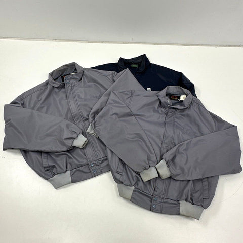 Vintage 90s Pla-Jac Union Pacific Railroad IZOD Men's Jacket Lot Gray Navy Sz XL