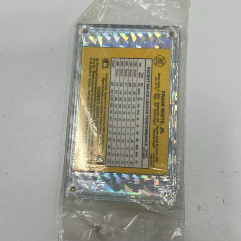 Frank White Auto Card Lot + 1998 Royals Packs & 1993 Pin Memorabilia