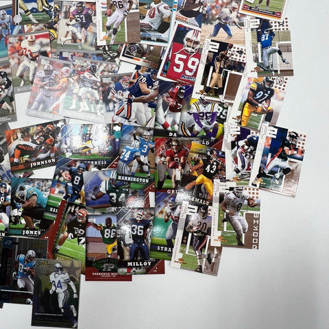 Troy Polamalu Rookie + 150+ NFL Football Card Lot 90s 2000s Topps Fleer UD