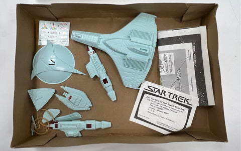 AMT ERTL Star Trek TNG Klingon Battle Cruiser Model Kit 1991 Vintage Open Box
