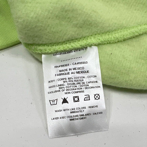 Nike Men's Neon Green Volt Be Quick Graphic Pullover Hoodie Sz M