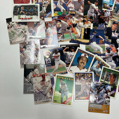 Derek Jeter Rookie + 100+ Card Lot 1980s-90s Topps Upper Deck MLB Baseball